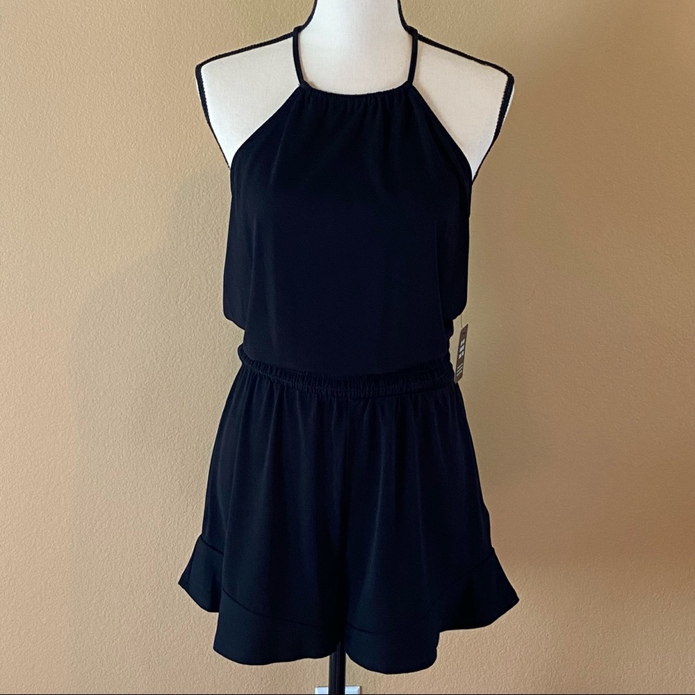 Express Romper with Ruffle Leg Detail Size Small
